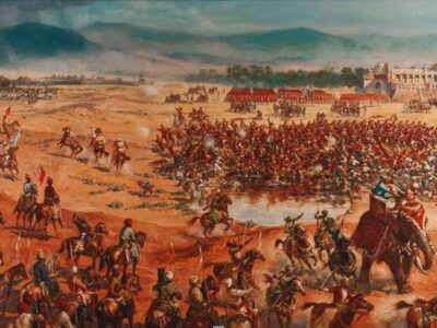 TIMELINE of various historical WARs of North India region