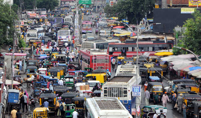 Traffic problems in Punjab